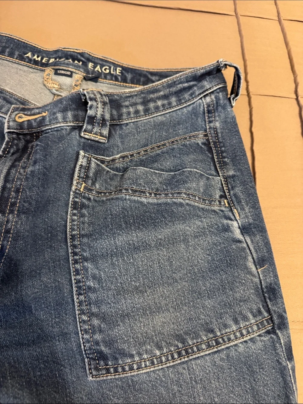 American Eagle Outfitters Indigo Relaxed Jeans